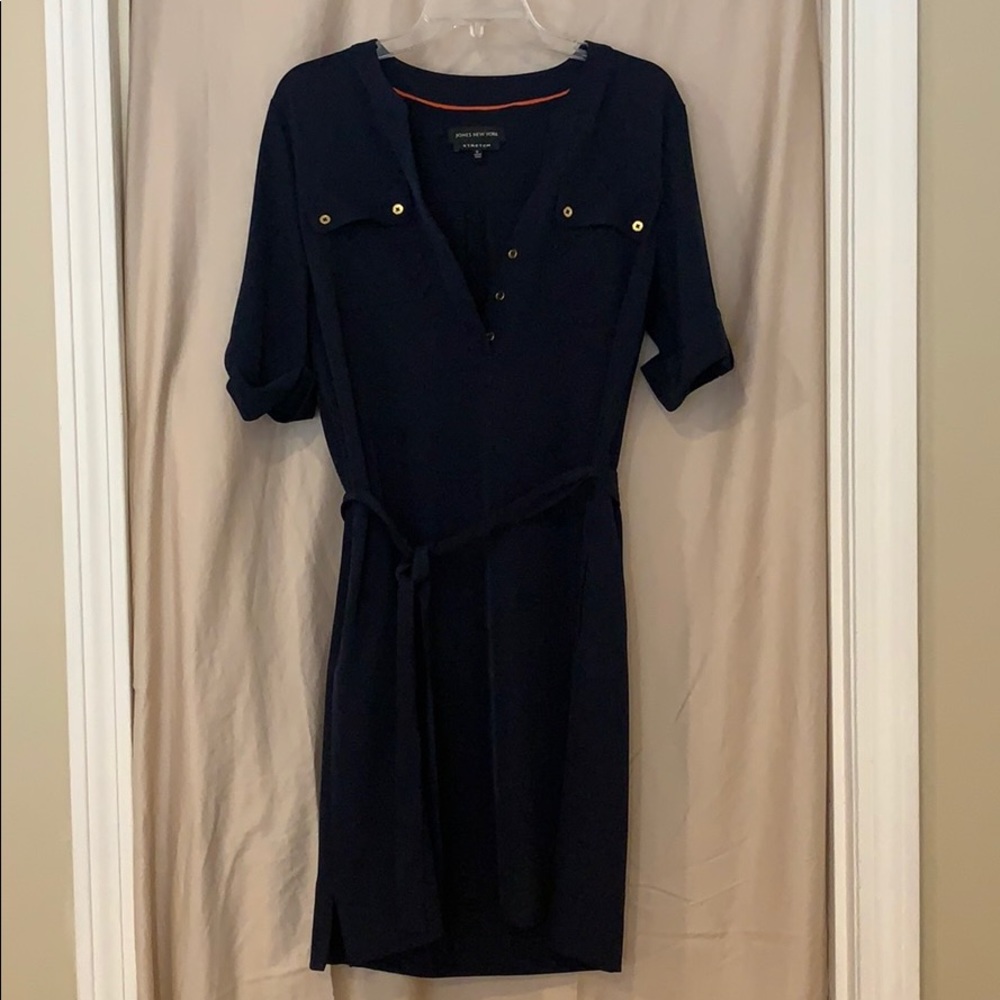 jones new york navy dress